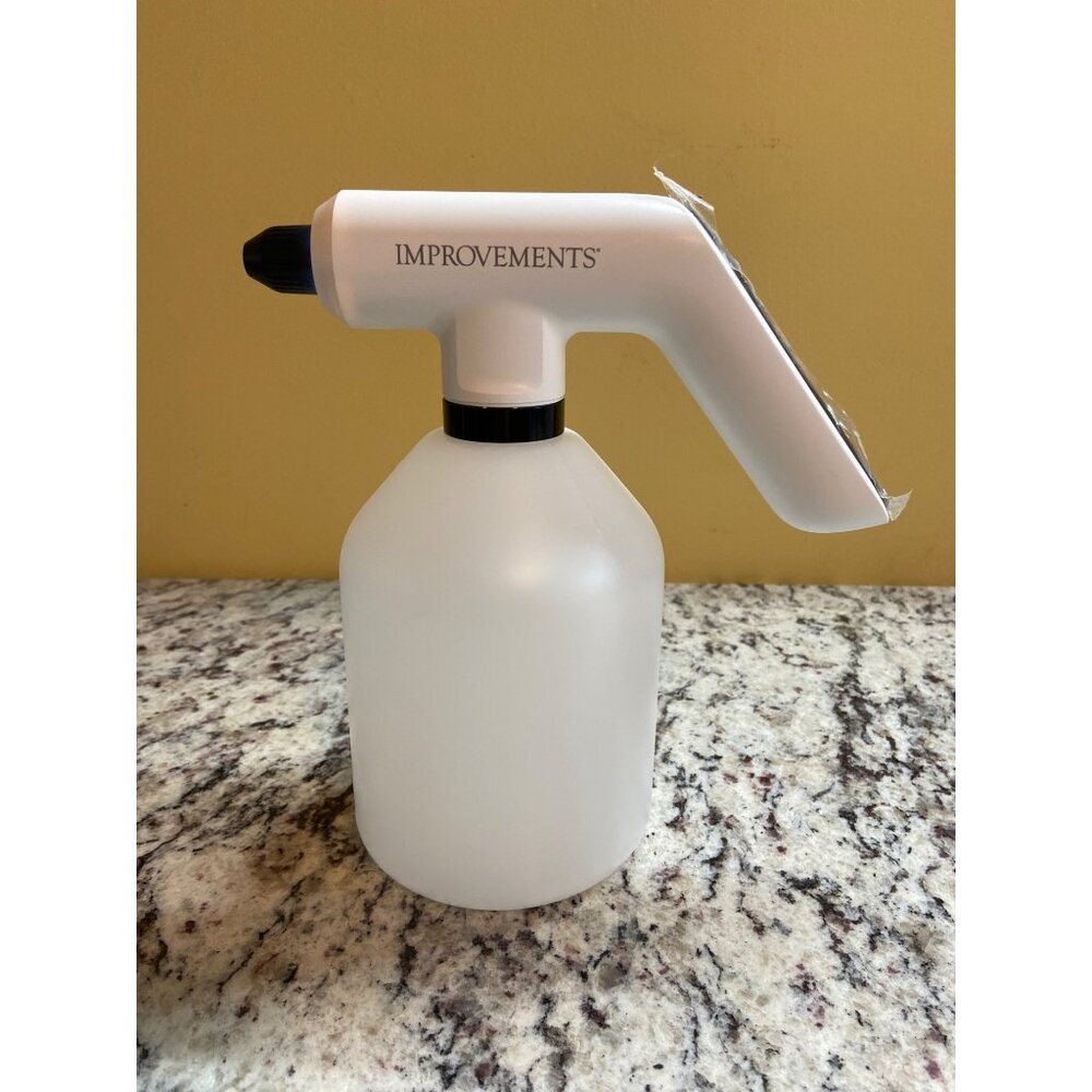 Improvements USB Rechargeable Handheld Water Sprayer White 10" LED Trigger Desig